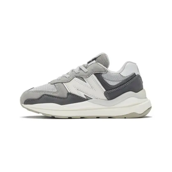 New Balance Anti-Slip And Wear-Resistant Breathable Low-Top Running Shoes Gray Children Aged 3-7 Years Old
