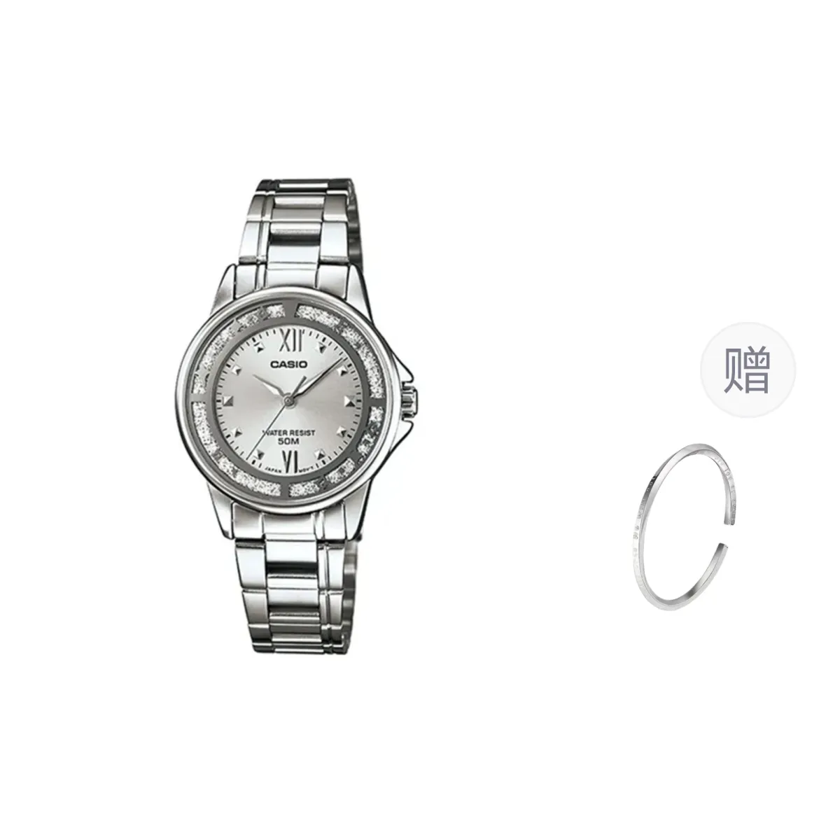 CASIO Women's DRESS Gray Watch