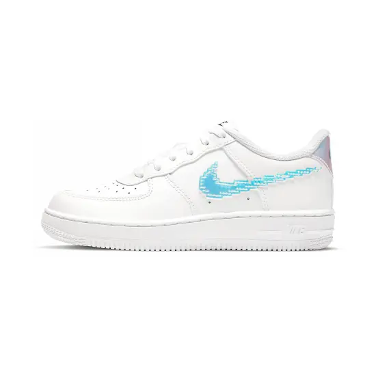 Nike Air Force 1 LV8 Digital Swoosh White PS