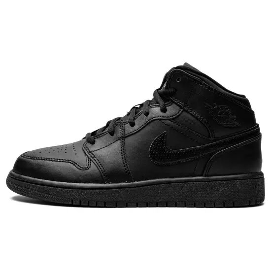 Jordan 1 Retro Mid GS Black