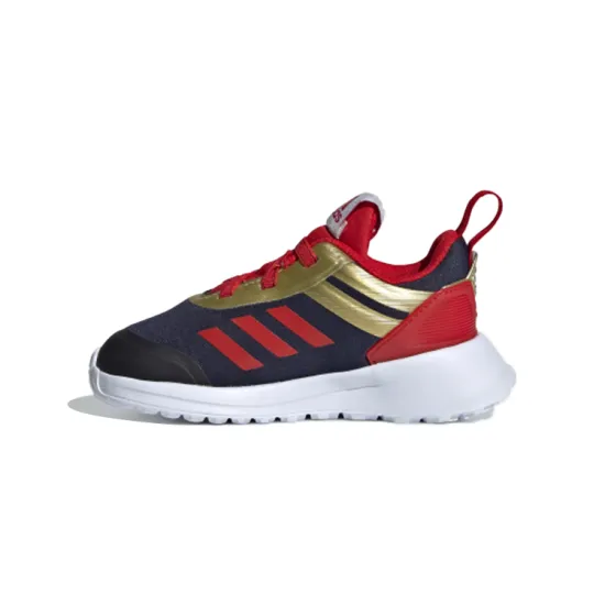 Adidas Rapida Avengers El I Slip-Resistant Breathable Low-Top Toddler Shoes Blue Red Gold Infant And Toddler