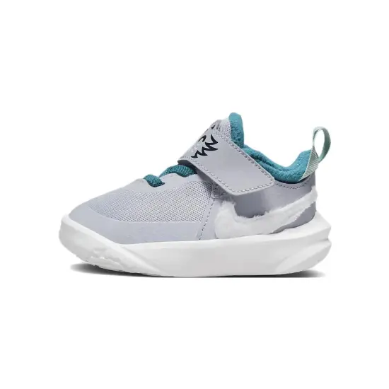 Nike Team Hustle D 10 Low Top Toddler Shoes Gray Infant And Toddler