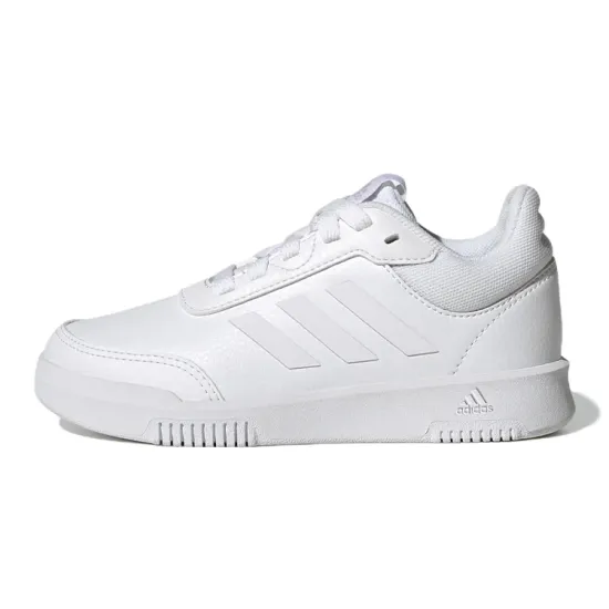Adidas TENSAUR Anti-Slip Wear-Resistant Low-Top Kids' Skateboarding Shoes White Kids'
