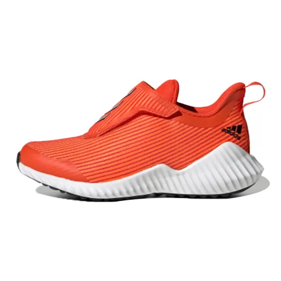 Adidas Fortarun Slip-Resistant Breathable Kids Lifestyle Shoes Orange White Kids'