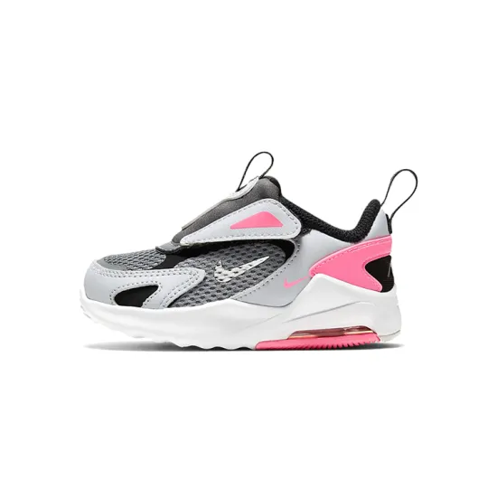 Nike Air Max Bolt Low Top Toddler Shoes Black Gray Pink Infant And Toddler