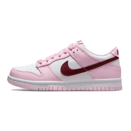 Nike Dunk Low Pink Foam Red White GS