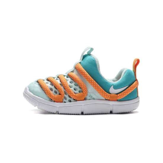Nike Novice BR Slip-Resistant Cushioning Wear-Resistant Low-Top Toddler Shoes Blue Orange Infant And Toddler