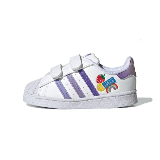 Adidas Originals Anti Slip Wear Resistant Low Top Skateboard Shoes Infant And Toddler
