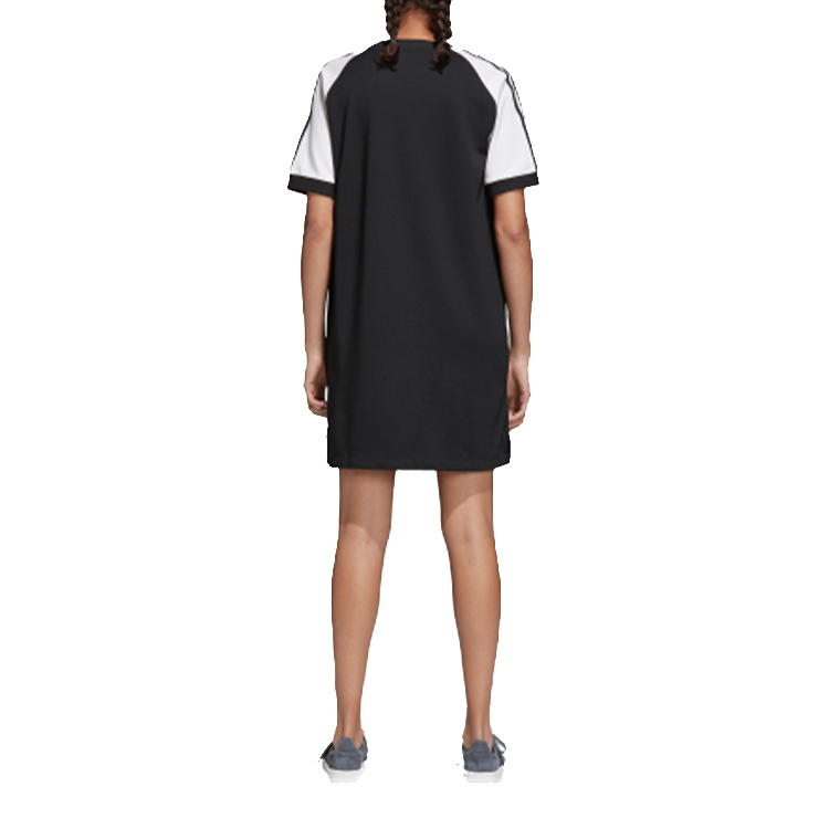 Женское платье adidas originals Raglan Dress (черное) — фото 3