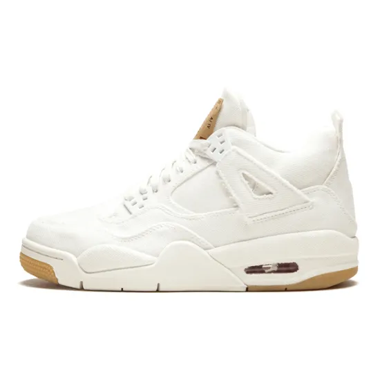 Jordan 4 Retro Levi's White GS Levi's Tag