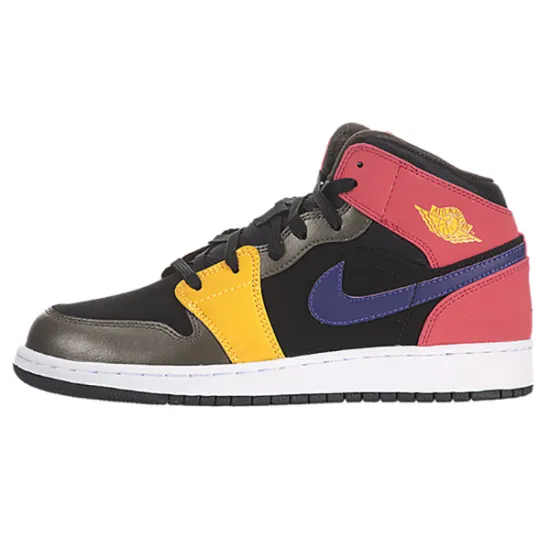 Jordan 1 Mid GS Multi-Color