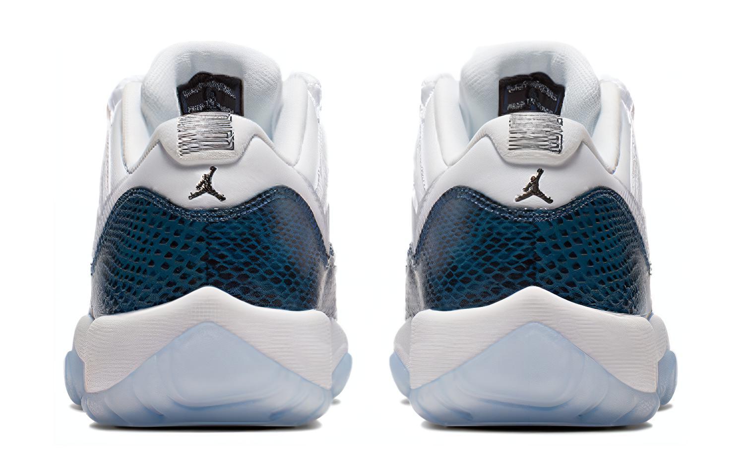 Jordan Air Jordan 11 Low "Navy Snakeskin" GS 2019