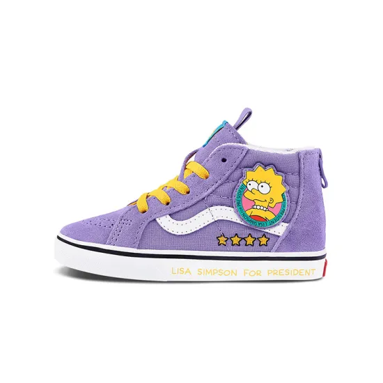 Vans Sk8-Hi Zip The Simpsons Lisa TD