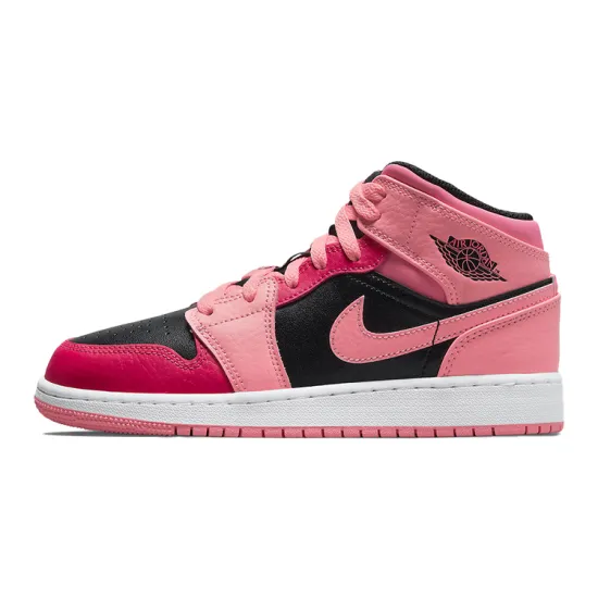Jordan 1 Mid Coral Chalk GS