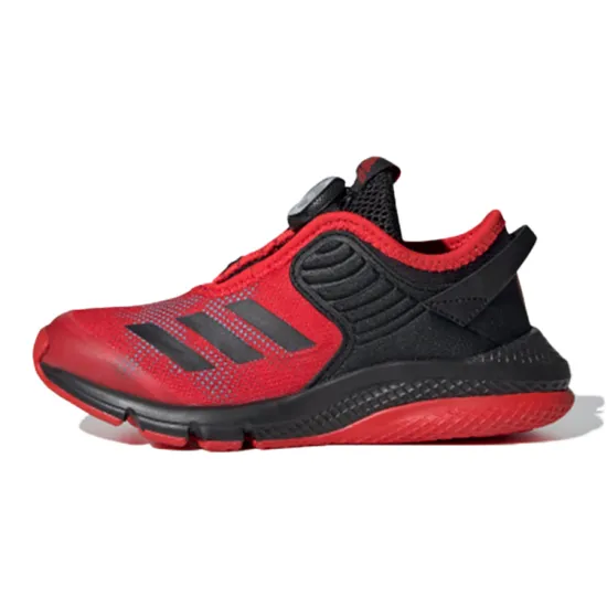 Spiderman x Adidas Activeflex Boa K Breathable Low-Top Kids' Running Shoes Red Black Kids'