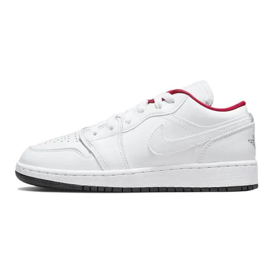 Jordan Kids Air Jordan 1 Low 'White/Red' Sneakers
