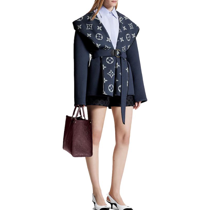 Пальто Louis Vuitton (синее) — фото 3