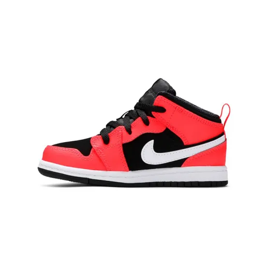 Jordan Kids Air Jordan 1 Mid 'Infrared 23' Sneakers