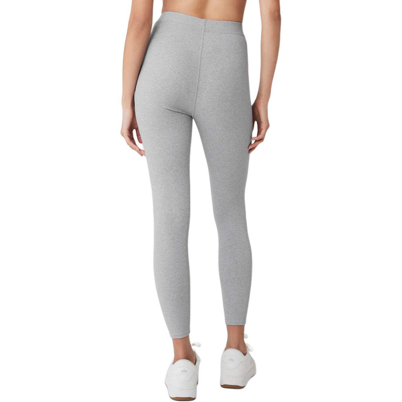 Alo Yoga Leggings Women’s Mixed Gray/Athletic Heather Grey