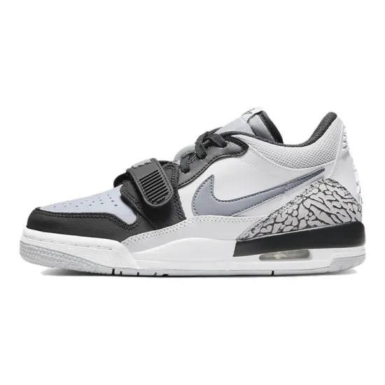 Jordan Legacy 312 Low White Black Grey GS