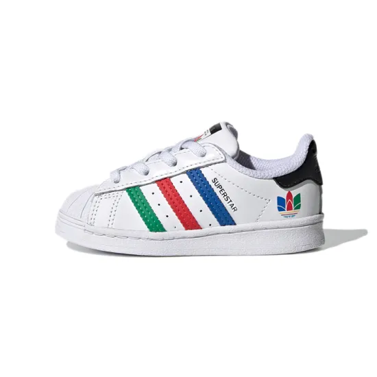 Adidas Originals Abrasion Resistant Low Top Toddler Shoes White Infant And Toddler