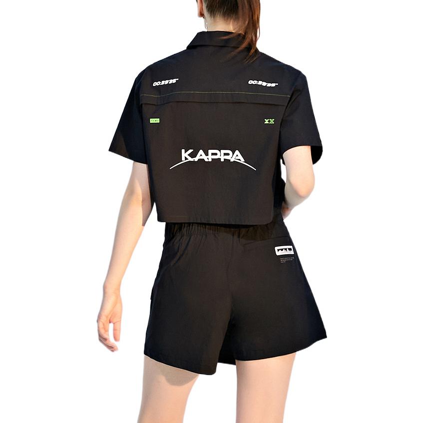 Женские рубашка Kappa (черный) — фото 4