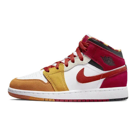 Air Jordan 1 Mid SE 'Picnic' GS