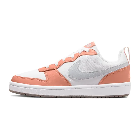 Nike Court Borough Low 2 SE White Light Madder Root GS