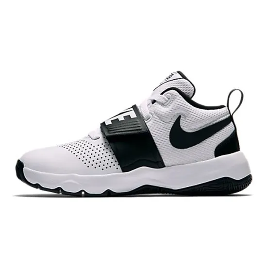 Nike Team Hustle D 8 White Black GS
