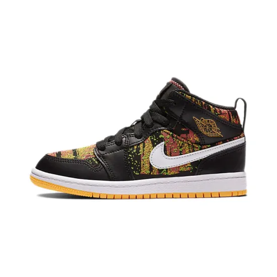 Jordan 1 Mid PS Black Laser Orange