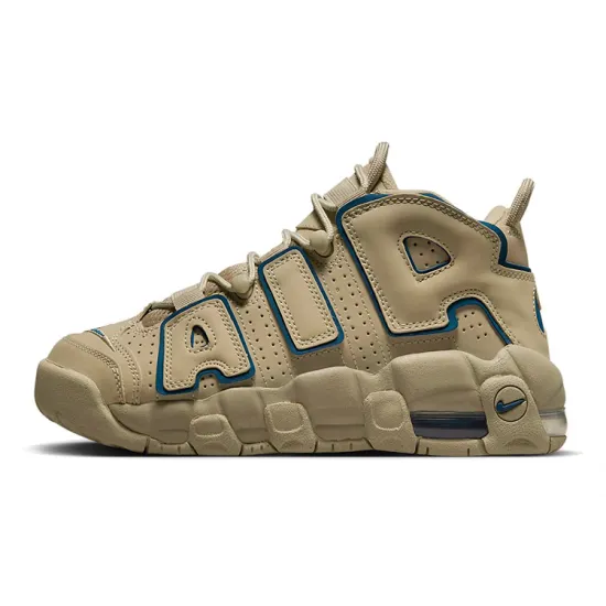 Nike Air More Uptempo Limestone Valerian Blue GS