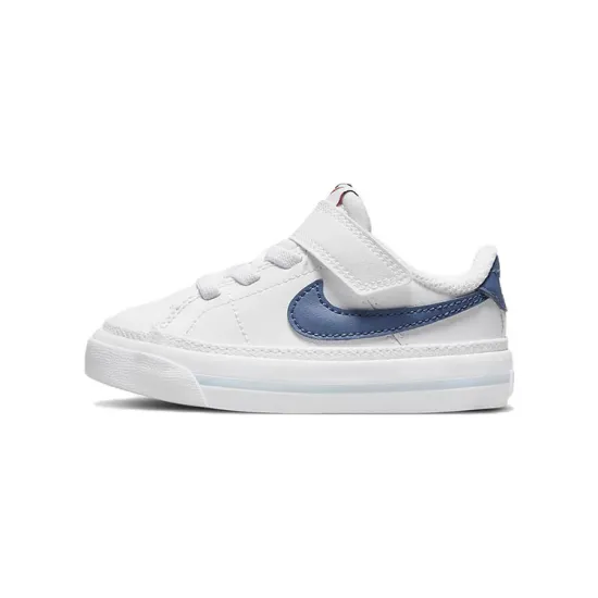 Nike Court Legacy White Mystic Navy TD