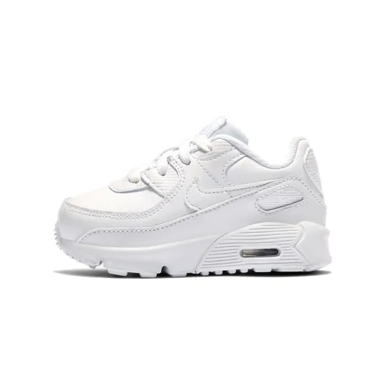 Nike Air Max 90 Leather Triple White TD