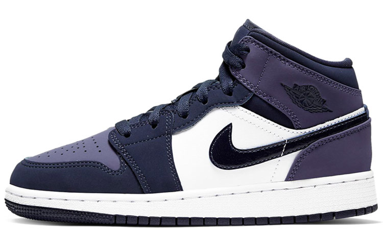 Jordan Air Jordan 1 Mid Sanded Purple GS