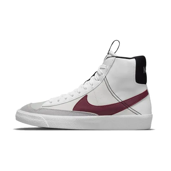 Nike Blazer Mid 77 SE GS White Rush Maroon