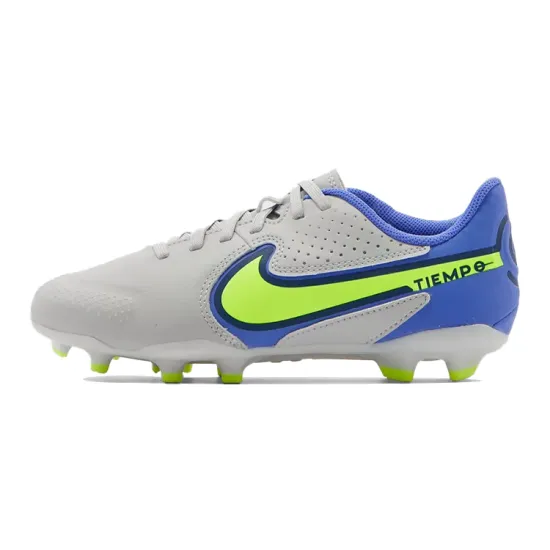 Nike Tiempo Legend 9 Academy FG/MG 'Grey Royal Blue' GS