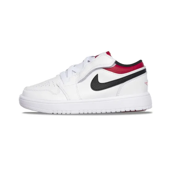 Jordan 1 Low ALT White Gym Red Black PS