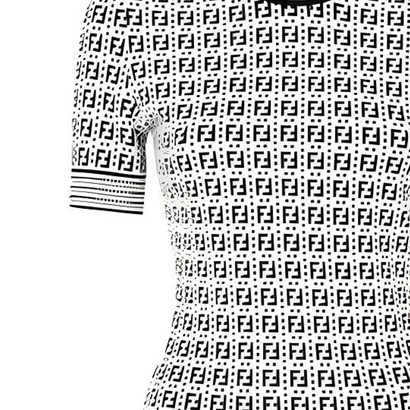 Женские свитер Fendi SS21 (белый) — фото 4