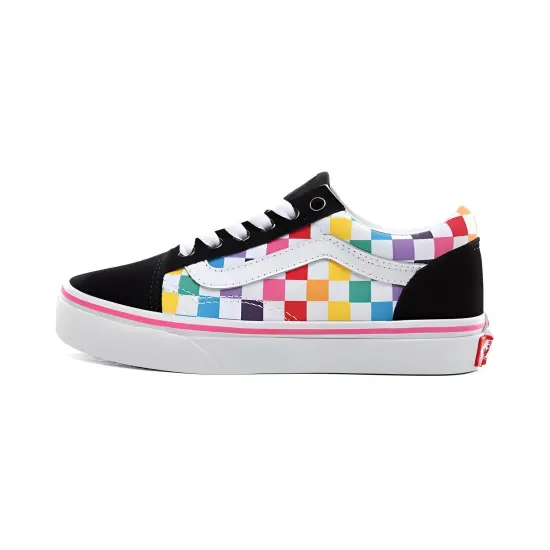 Vans Old Skool   Little Kids 'Rainbow Checkerboard'