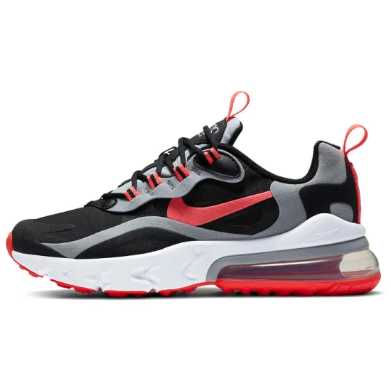 Nike Air Max 270 React 'Black Red Gray' GS