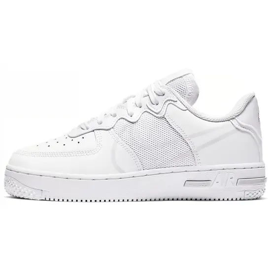 Nike Air Force 1 Low React SU White GS