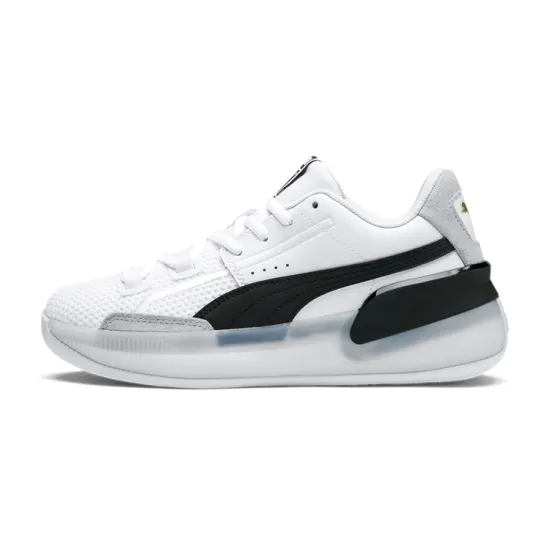 PUMA Clyde Hardwood Kids" Basketball Shoes Grade School