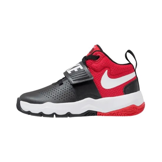 Nike Team Hustle Black University Red GS