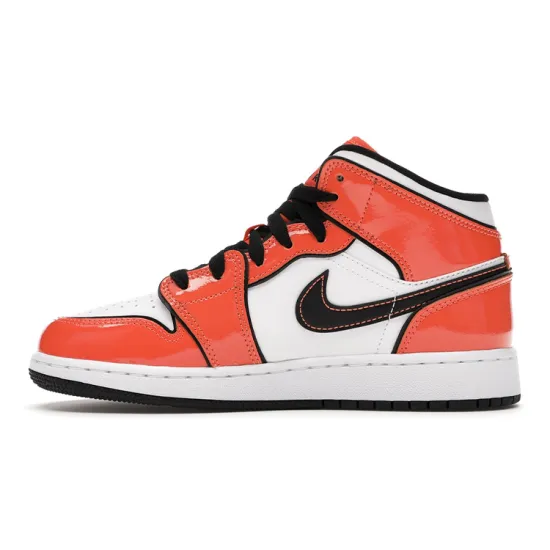 Jordan 1 Mid Turf Orange GS