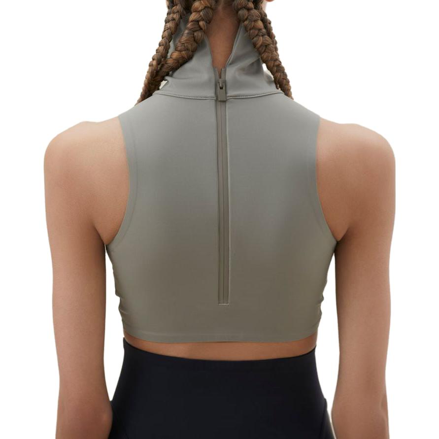 Fear Of God Athletics Women’s High Neck Crop Top Clay