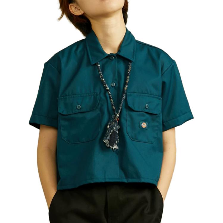 Женская рубашка Dickies FW23 (разноцветная) — фото 2