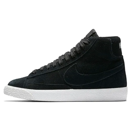 Nike Blazer Mid Premium Black Summit White GS