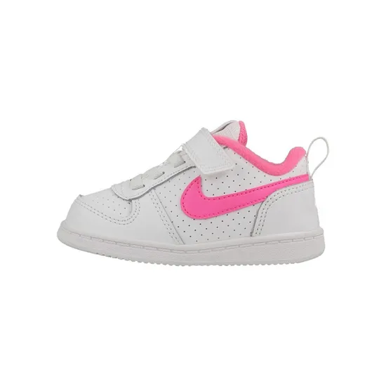 Nike Low Top Skateboard Shoes Pink White Infant And Toddler