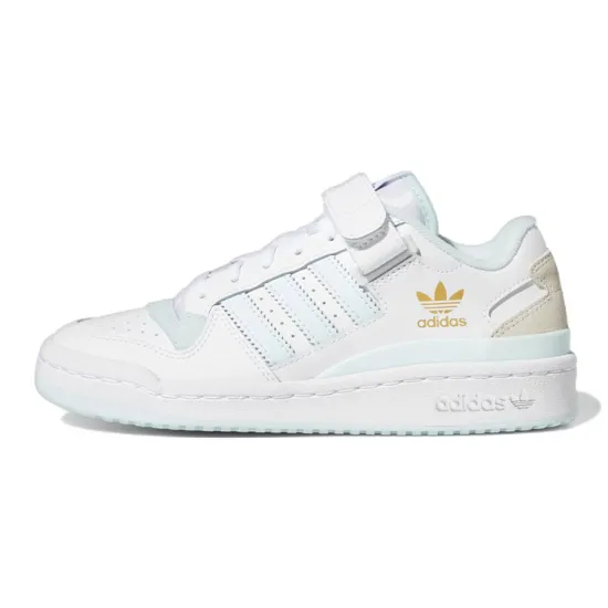 Adidas Forum Low Big Kid 'White Almost Blue'