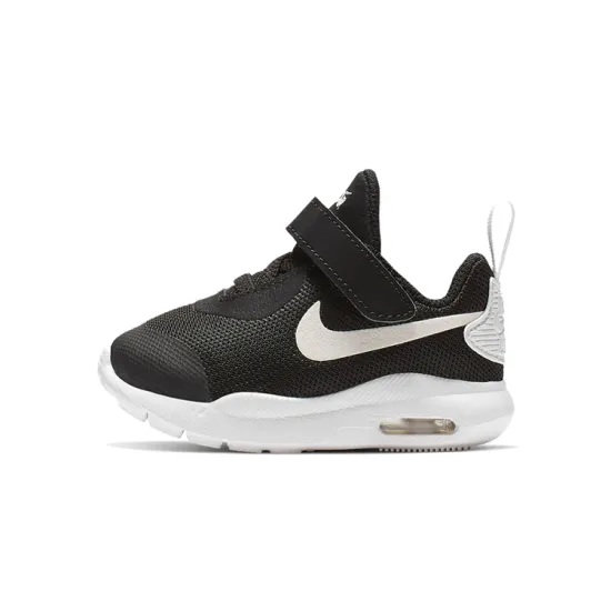 Nike Air Max Oketo Low Top Running Shoes Black White Infant And Toddler